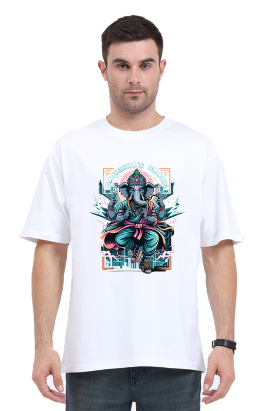 Ganesha Grace Classic Oversized Tshirt for Men