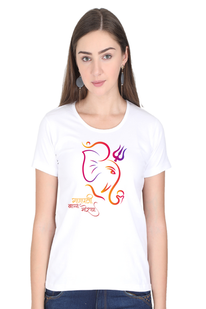 GANESH FESTIVAL CLASSIC FIT T-SHIRT FOR WOMEN