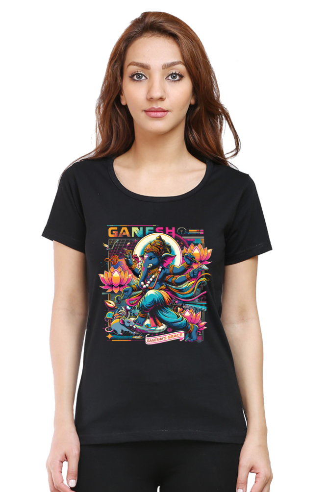 Ganesha Grace Classic Tshirt for Women