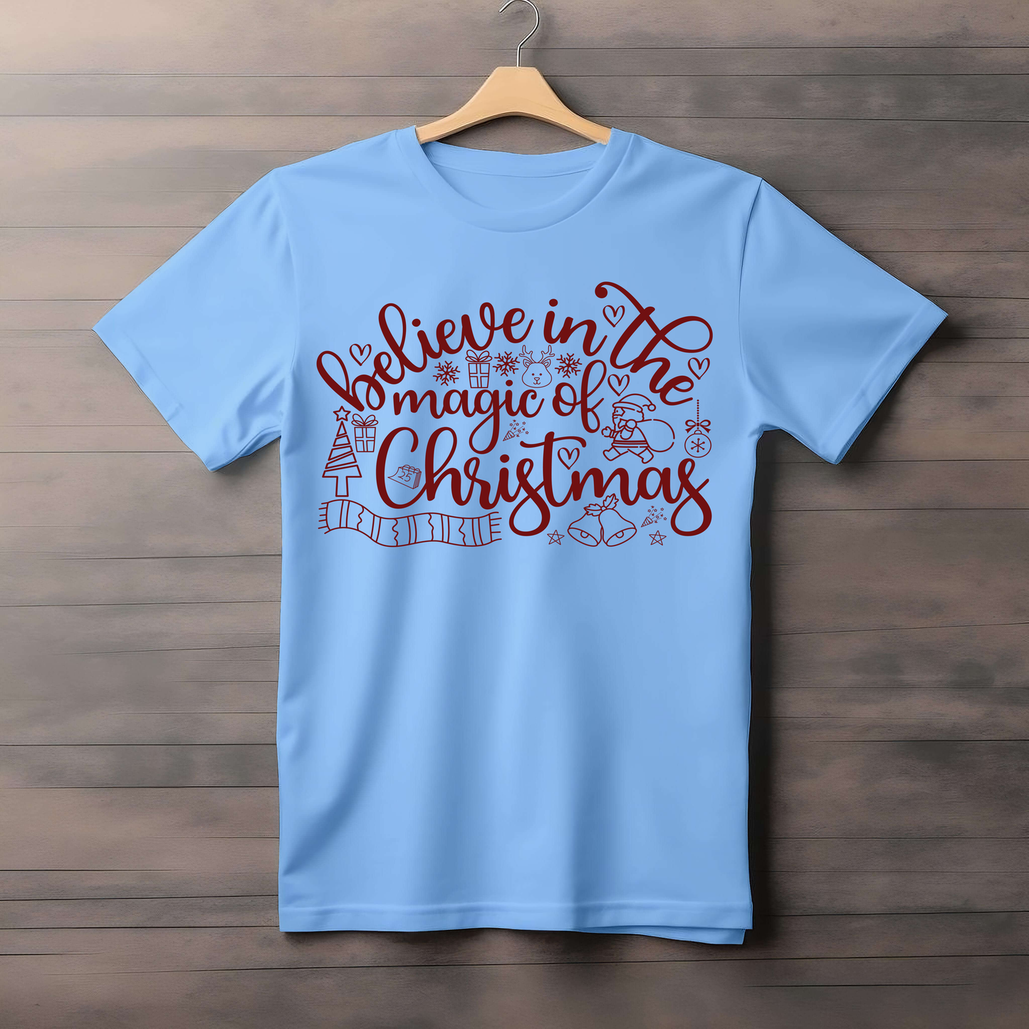 CHRISTMAS THEMED CLASSIC T-SHIRT FOR MEN