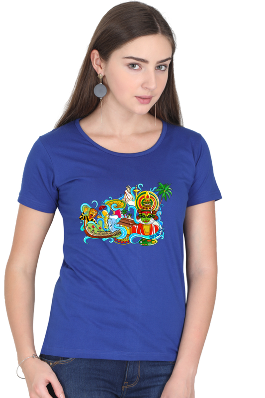 ONAM THEMED CLASSIC T-SHIRT FOR WOMEN