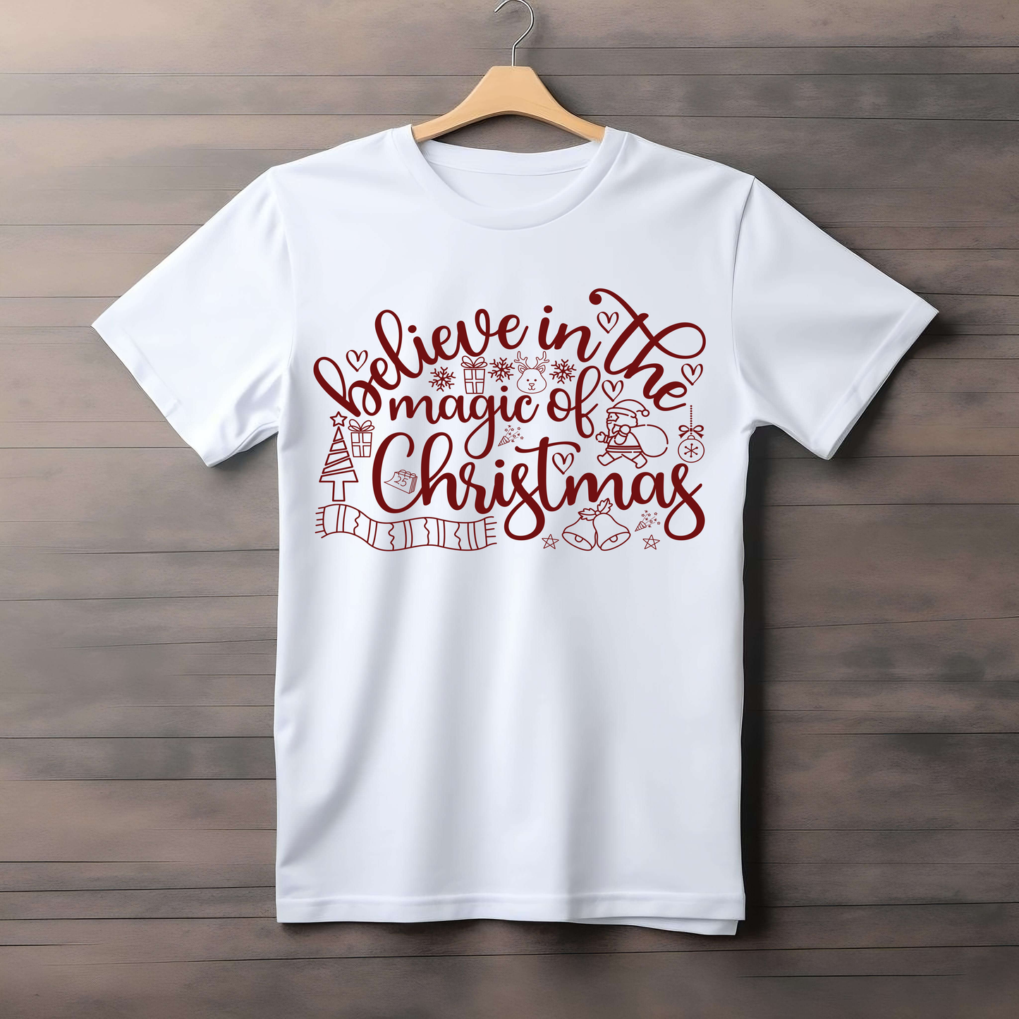 CHRISTMAS THEMED CLASSIC T-SHIRT FOR MEN