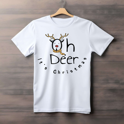 OH DEER! CHRISTMAS THEMED CLASSIC T-SHIRT FOR MEN