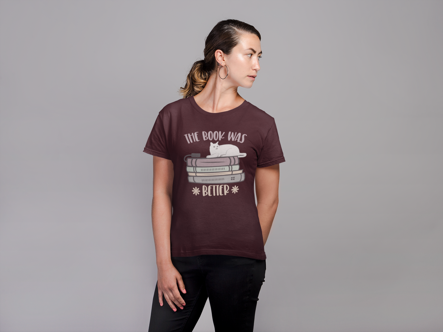 The Book Was Better Classic Tshirt for Women Booklovers