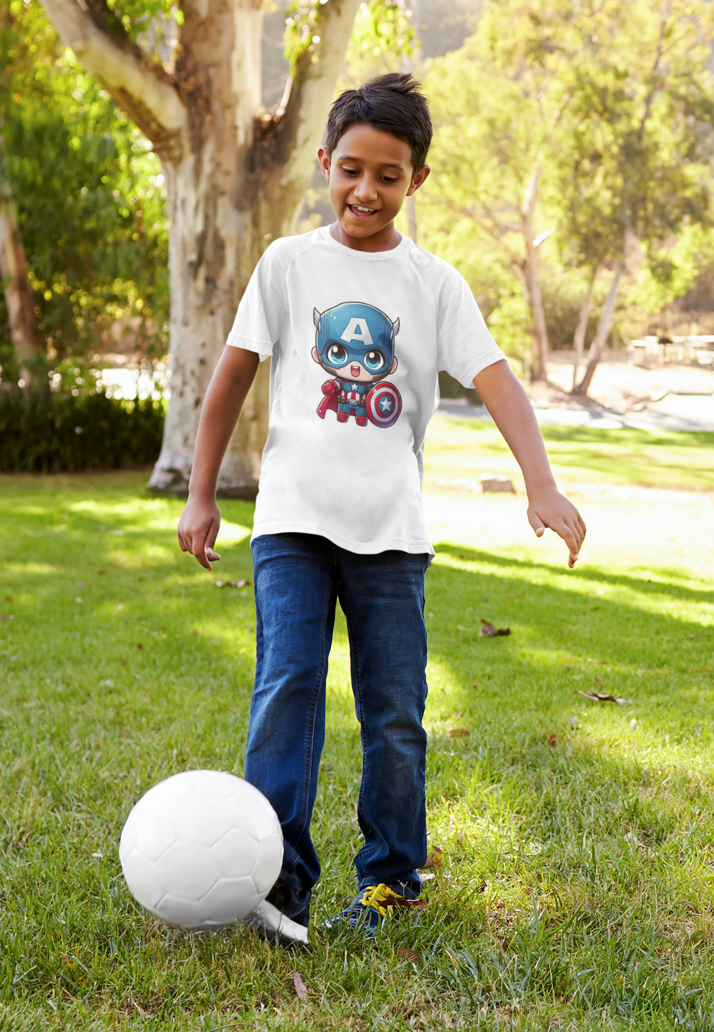 T-SHIRT FOR BOYS CARTOON THEMED