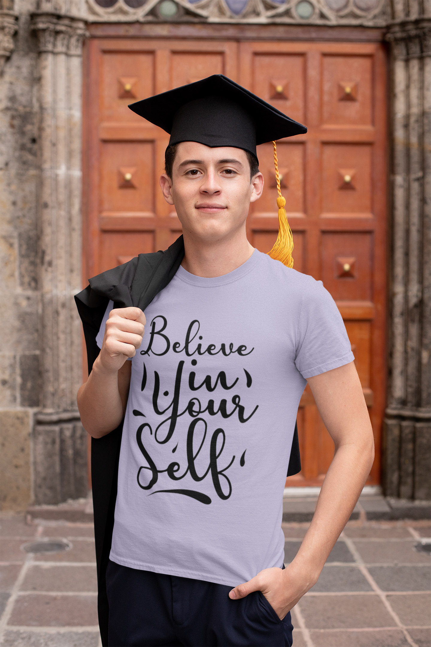 BELIEVE IN YOURSELF CLASSIC T-SHIRT FOR MEN